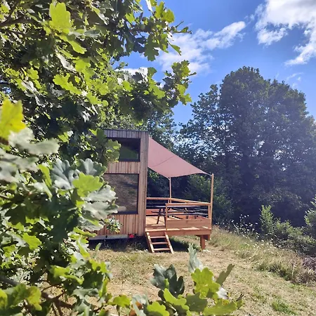 Moose Tiny House Les Chaumes شاليه Les Ancizes-Comps