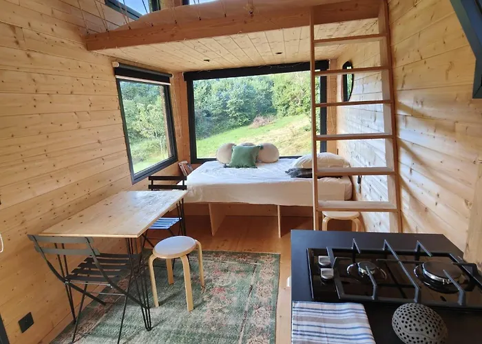Chalet Moose Tiny House Les Chaumes Les Ancizes-Comps